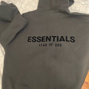 Essential Black Hoodie